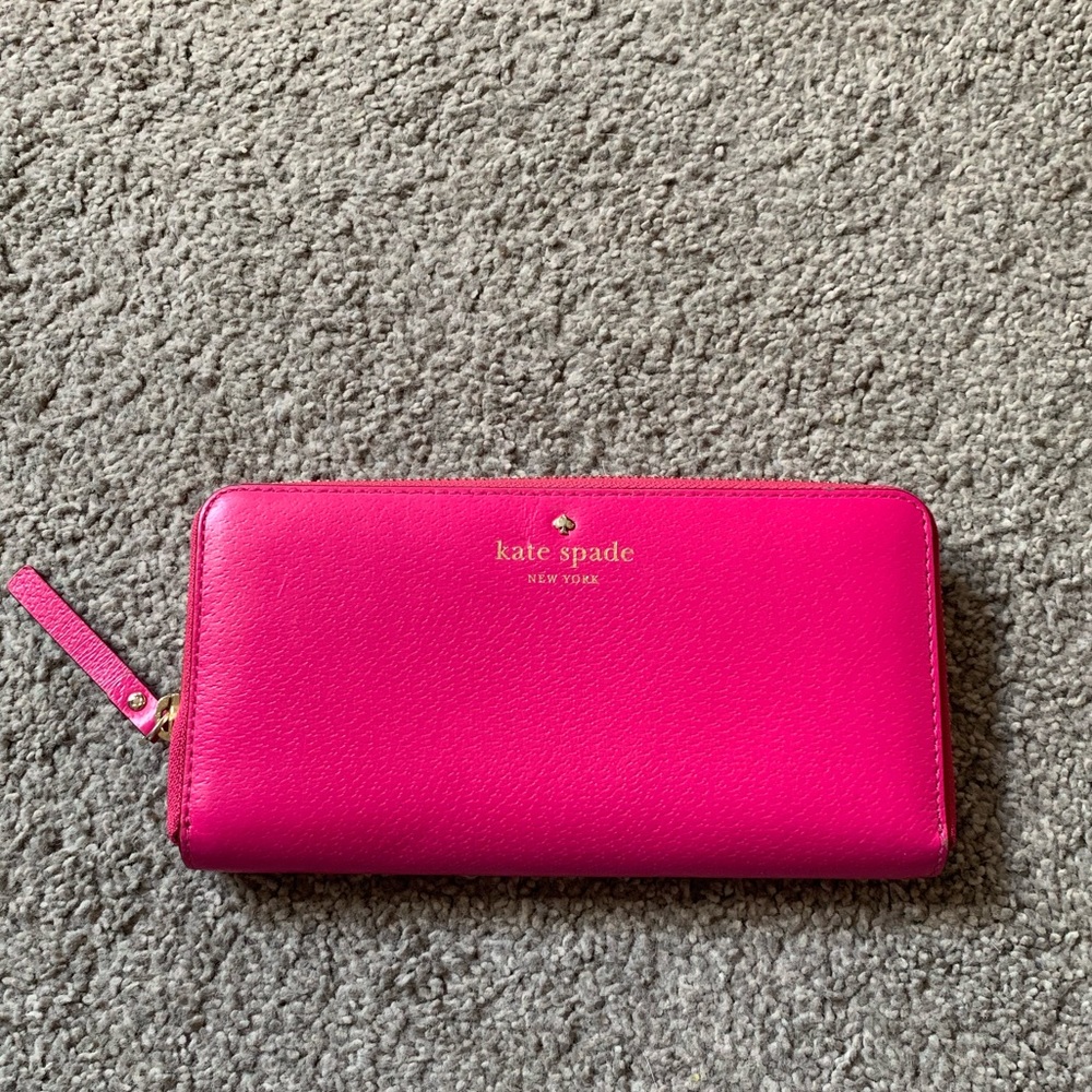 Pink Kate Spade Wallet